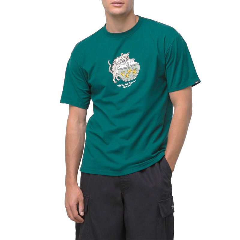 Gone fishin ss tee